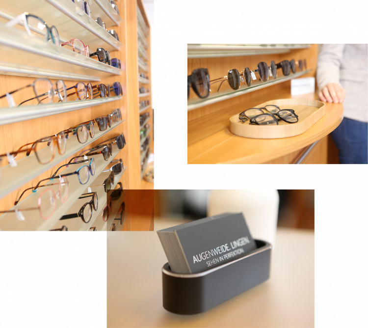 Stilvolle Brillen und persönliche Visitenkarten – beim Optiker Ihres Vertrauens